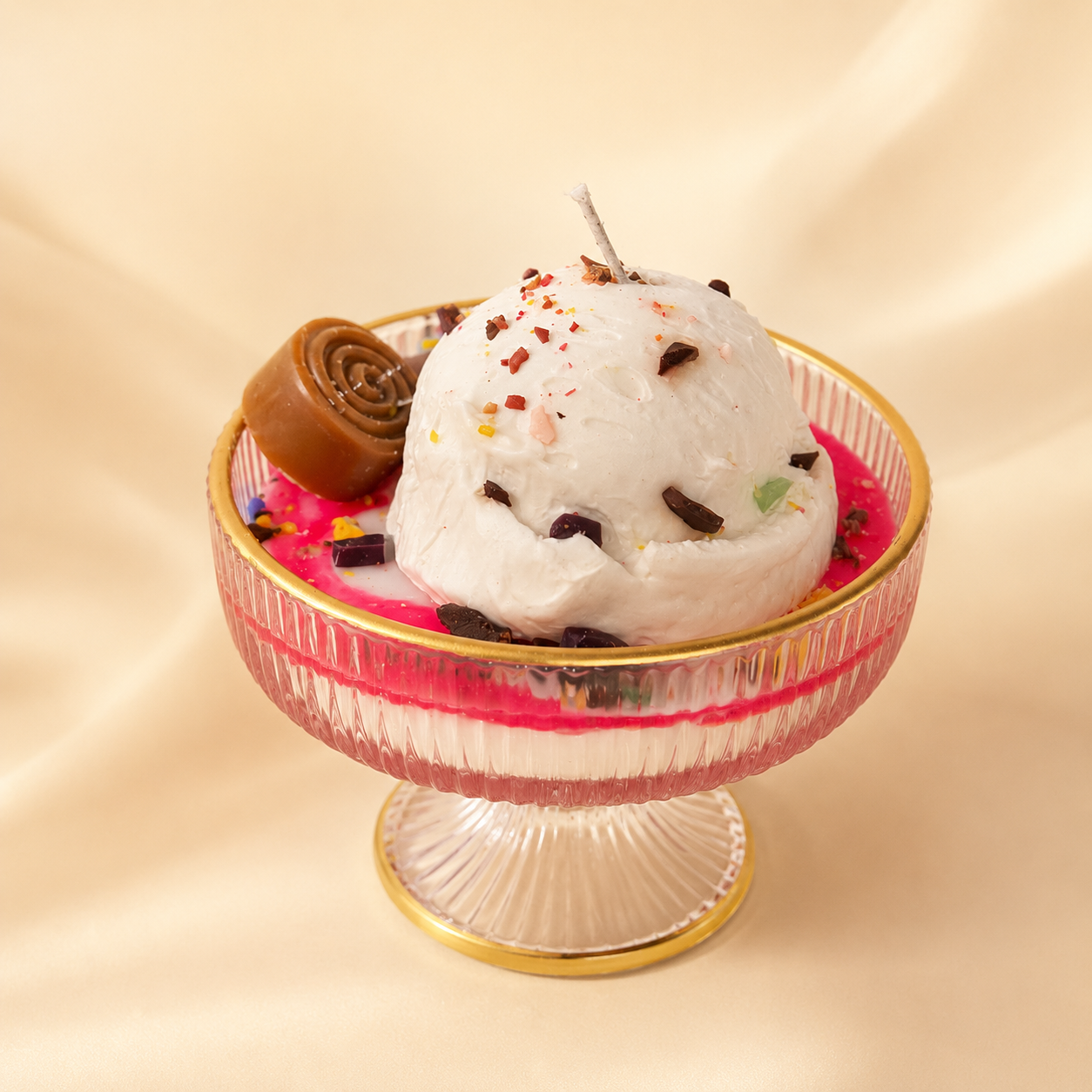 Ice Cream Sundae Luxury Dessert Candle – 6 oz