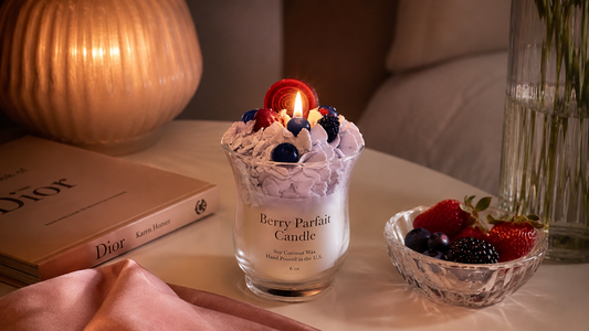 Berry Parfait Luxury Dessert Candle – 6 oz