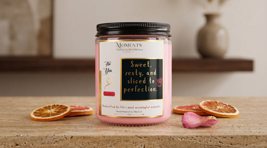 Fruit Slices Luxury Coconut Soy Candle  7 oz