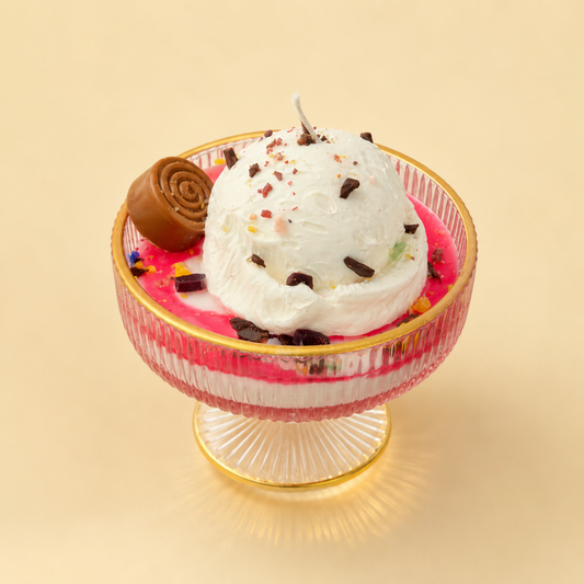 Ice Cream Sundae Luxury Dessert Candle – 6 oz