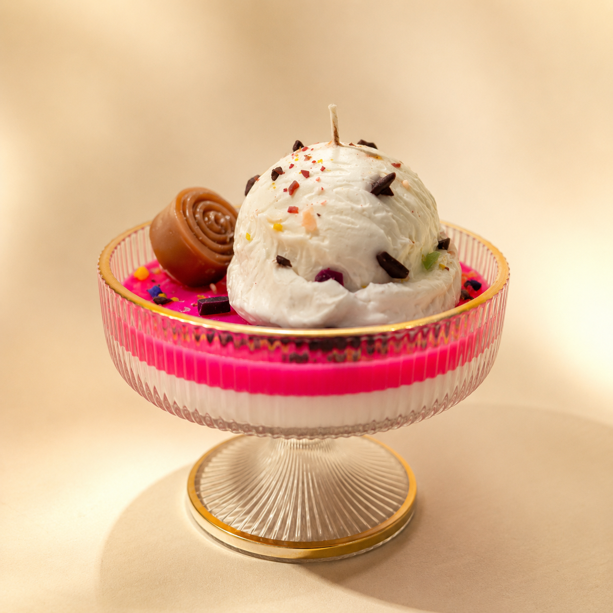 Ice Cream Sundae Luxury Dessert Candle – 6 oz