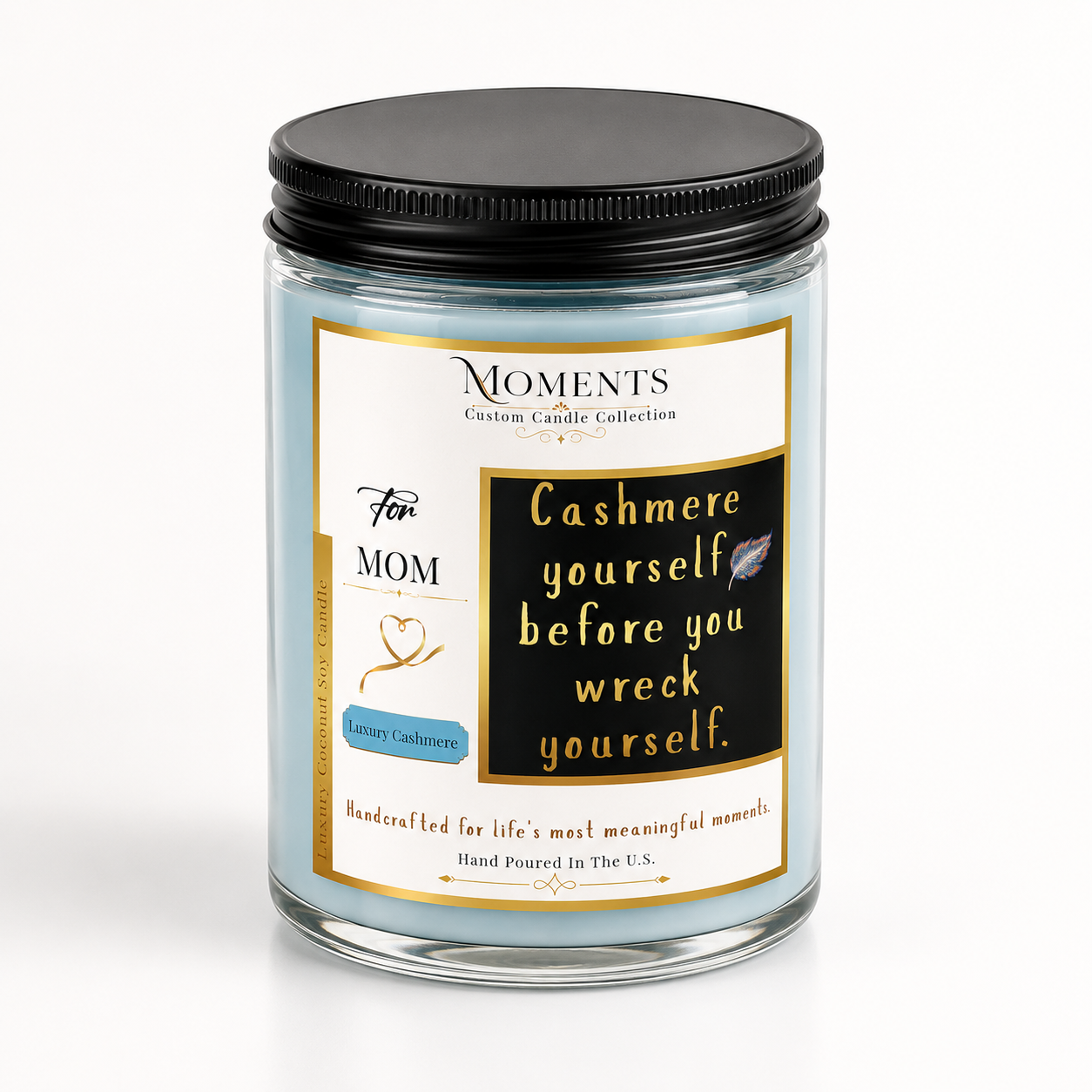 Luxury Cashmere Coconut Soy Candle – 8 oz