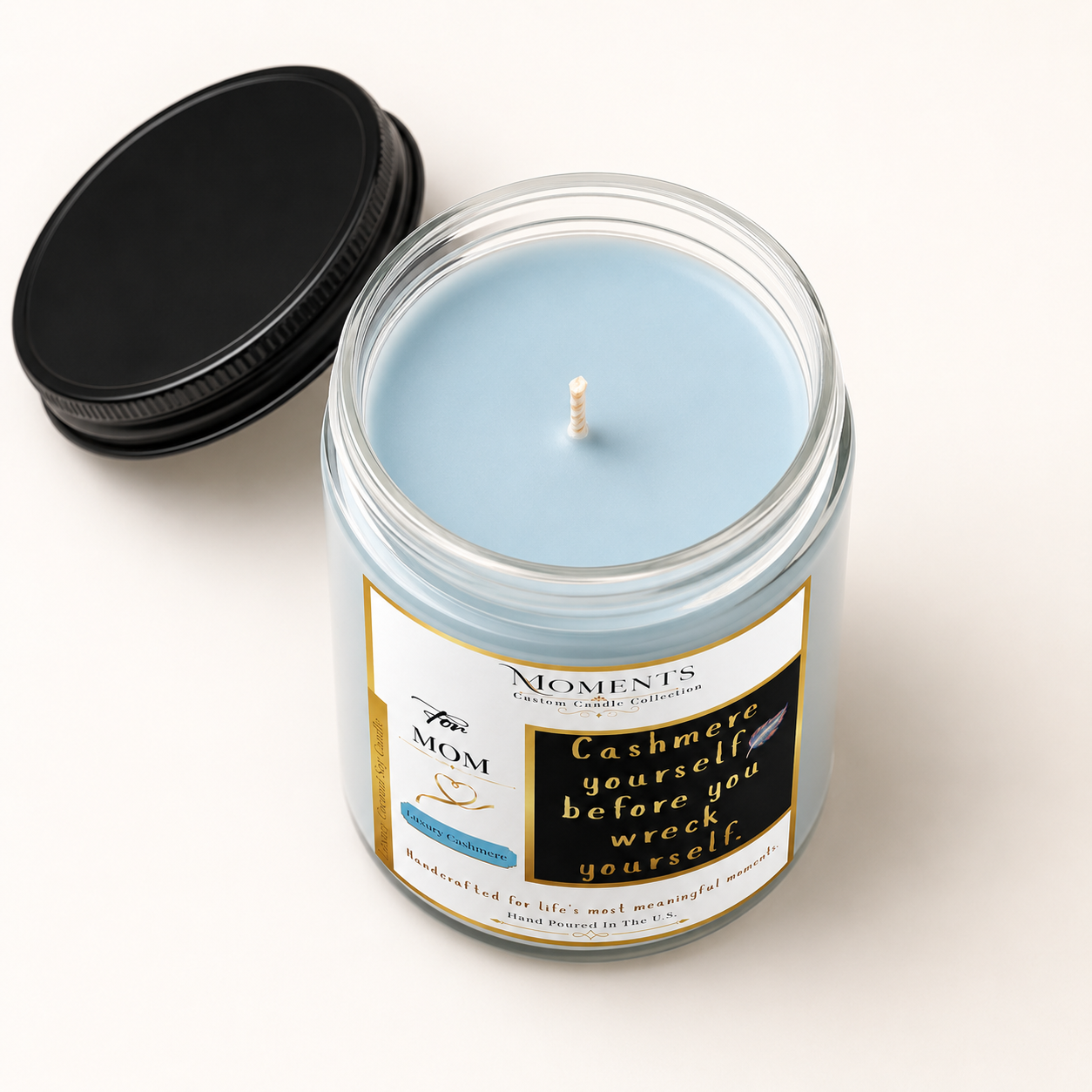 Luxury Cashmere Coconut Soy Candle – 8 oz