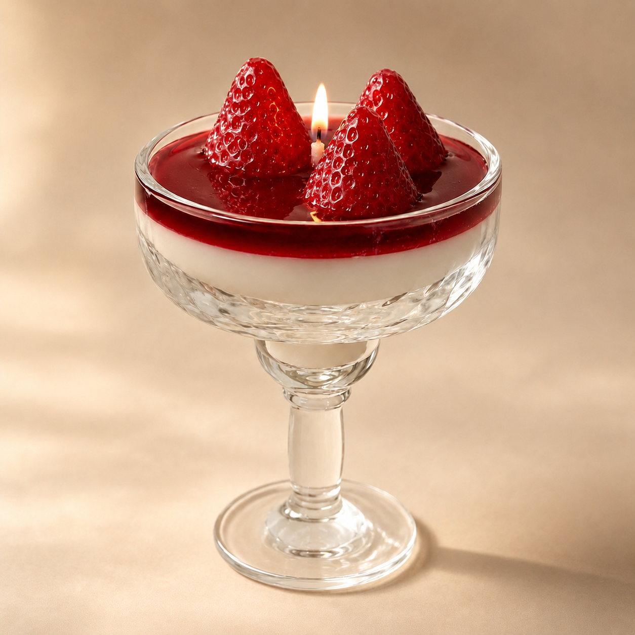 Strawberry Shortcake Luxury Dessert Candle – 10 oz
