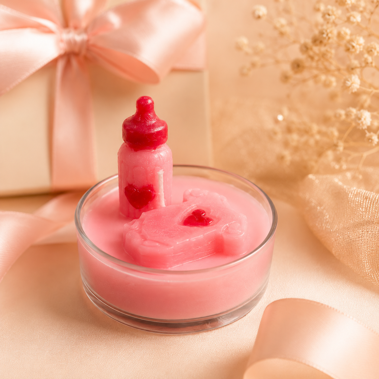 Mini Decorative Event Gift Candles – Handmade Party Favors 12 Pack | 2 oz