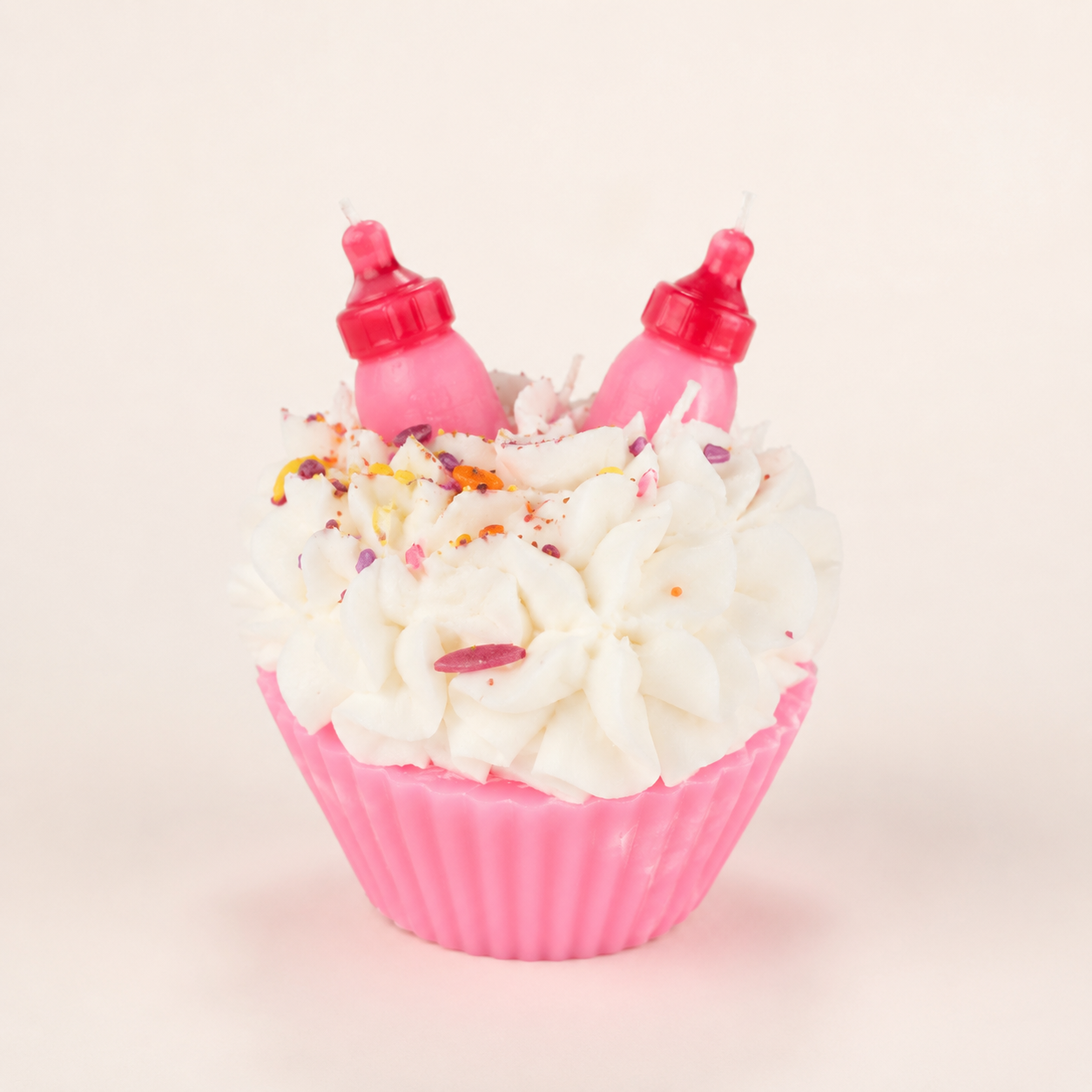 Custom Cupcake Dessert Candles – Set of 4