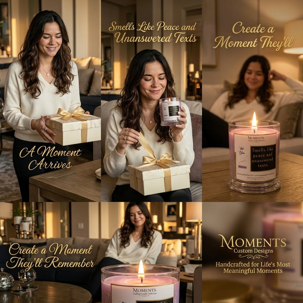 Lavender Coconut Soy Candle – 8 oz