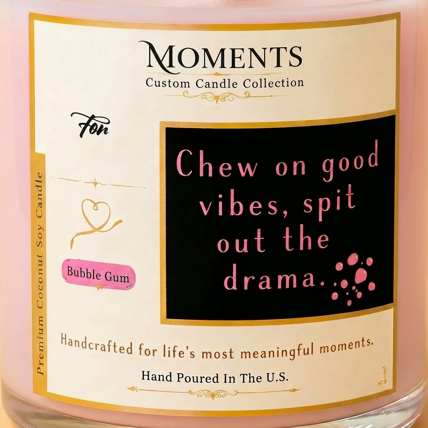 Bubble Gum Moments Candle – 7 oz