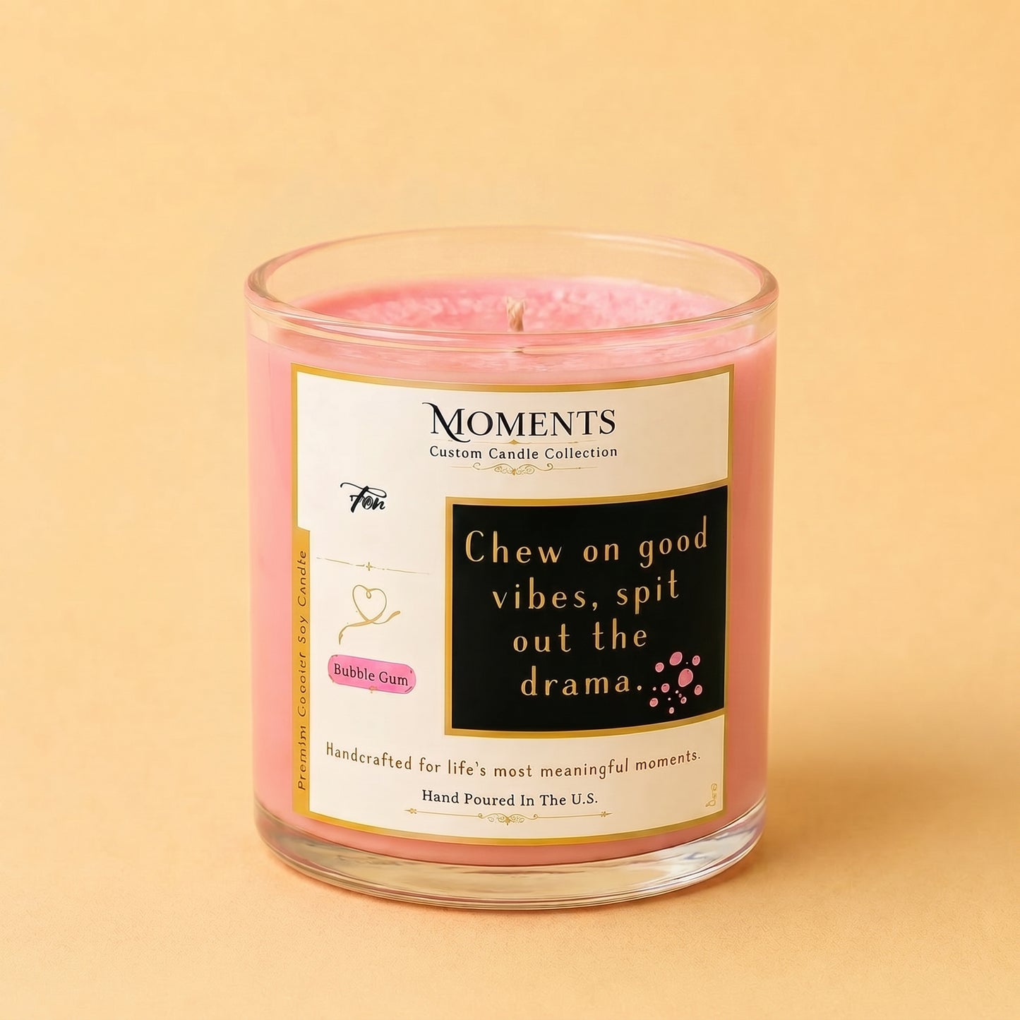 Bubble Gum Moments Candle – 7 oz