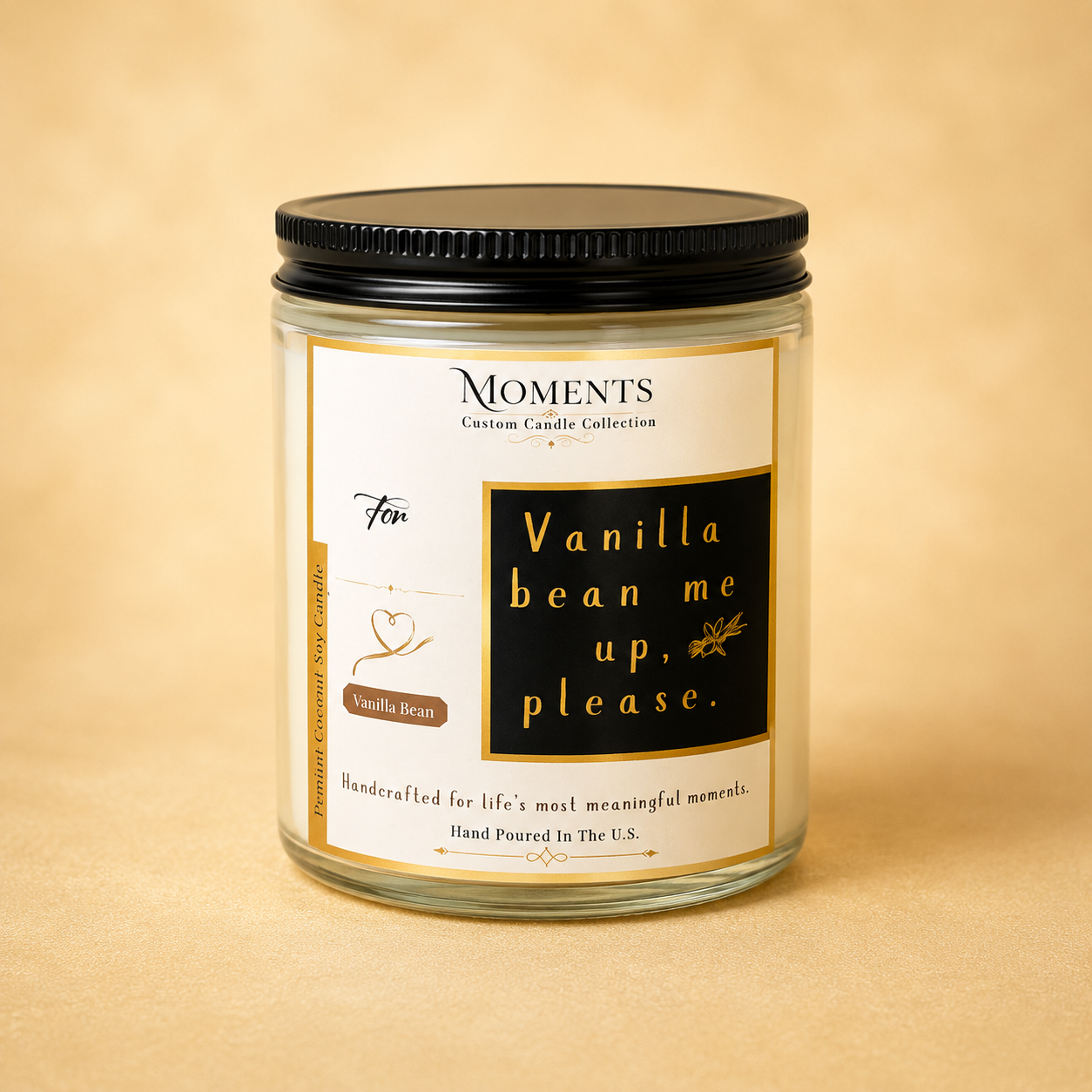 Lemon Grass Coconut Soy Candle – 8 oz